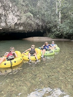Belize City Cave Tubing