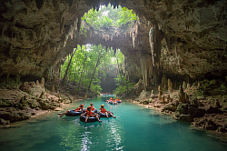 Belize City Cave Tubing